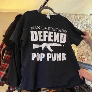 Man Overboard Defend Pop Punk t-shirt